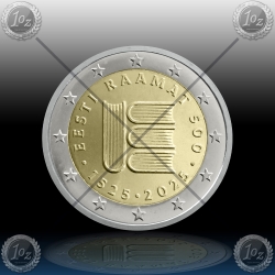 2 EVRO ESTONIJA 2025 "KNJIGA" UNC